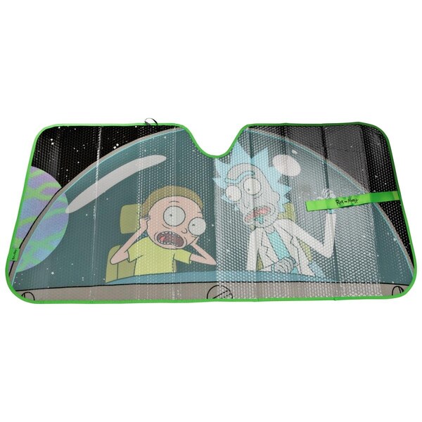 Rick & Morty Cockpit Accordion Car Sunshade 821457 - main